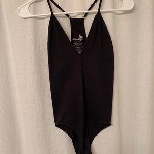 Free people black bodysuit